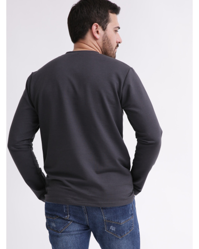 Лонгслив CRC -163-29 55834, Цвет: Графит, Размер: M, изображение 6