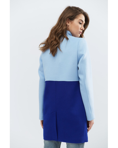 Елегантне пальто з кашеміру 32205, Колір: Мультиколор, Розмір: L, зображення 4