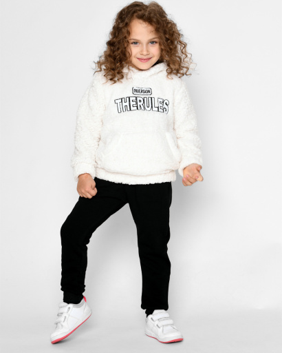 Плюшевый детский костюм с капюшоном "Inversion THERULES" 53197, Цвет: Белый, Размер: 116, изображение 4