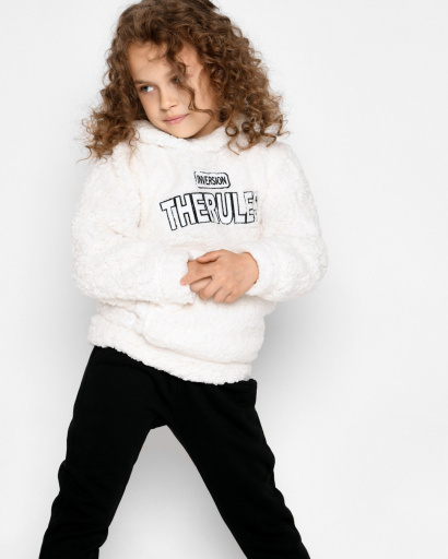Плюшевый детский костюм с капюшоном "Inversion THERULES" 53197, Цвет: Белый, Размер: 116, изображение 7