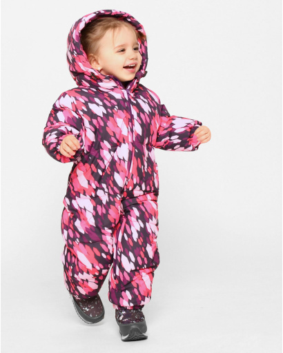 Зимний детский комбинезон с ярким рисунком 43514, Цвет: Розовый, Размер: 86, изображение 2