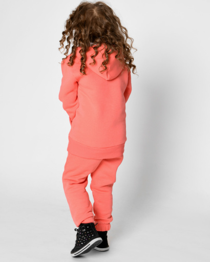 Детский костюм на флисе с надписью "#flexpark" 53208, Цвет: Корал, Размер: 122, изображение 2