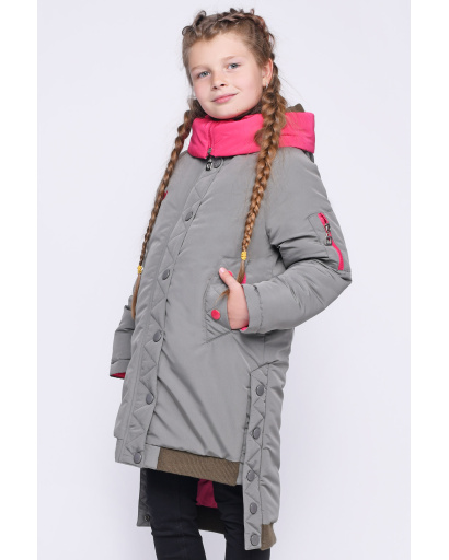 Зимняя куртка Letta DT-50304-1 35552, Цвет: Хаки, Размер: 128, изображение 2