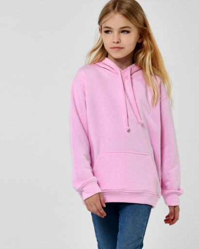 Дитячий худі унісекс колір троянда 55694, Колір: Рожевий, Розмір: 110, зображення 2
