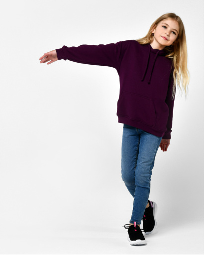 Дитячий худі унісекс фіолетового кольору 55699, Колір: Фіолетовий, Розмір: 140, зображення 6