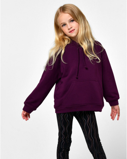 Дитячий худі унісекс фіолетового кольору 55699, Колір: Фіолетовий, Розмір: 140, зображення 7