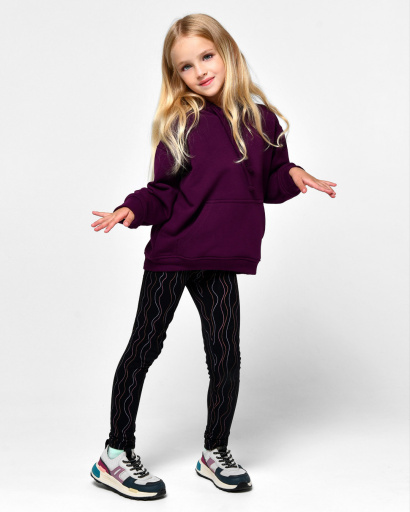 Дитячий худі унісекс фіолетового кольору 55699, Колір: Фіолетовий, Розмір: 140, зображення 8