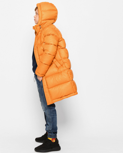 Жовта зимова куртка для хлопчика 43507, Колір: Гірчиця, Розмір: 116, зображення 7