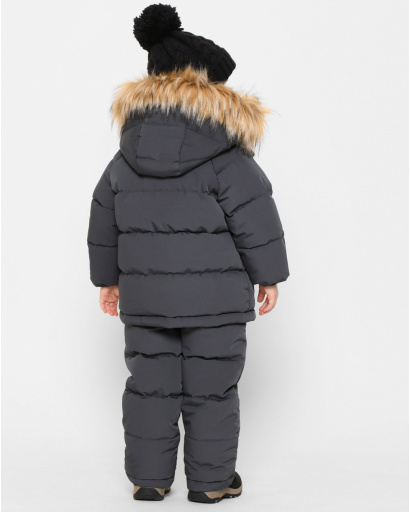 Дитячий зимовий комплект із комбінезоном 43511, Колір: Джинс, Розмір: 98, зображення 7
