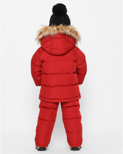 Красный зимний комплект для малышей 1-5 лет 43512, Цвет: Красный, Размер: 98, изображение 7