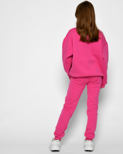 Подростковый костюм на флисе 52685, Цвет: Малина, Размер: 140 см, изображение 5