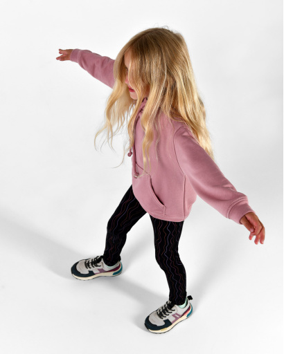 Дитячий худі унісекс кольору пудра 55700, Колір: Пудровий, Розмір: 128, зображення 2