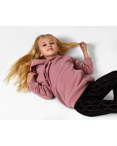 Дитячий худі унісекс кольору пудра 55700, Колір: Пудровий, Розмір: 128, зображення 5