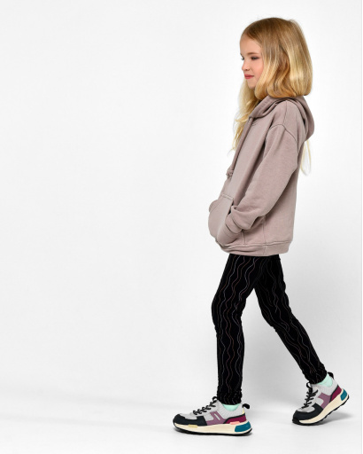 Детский худи унисекс цвет бежевый 55702, Цвет: Бежевый, Размер: 140 см, изображение 5