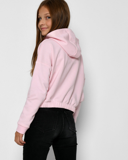 Худи для девочек с надписью PINEAPPLE 52545, Цвет: Розовый, Размер: 164, изображение 3