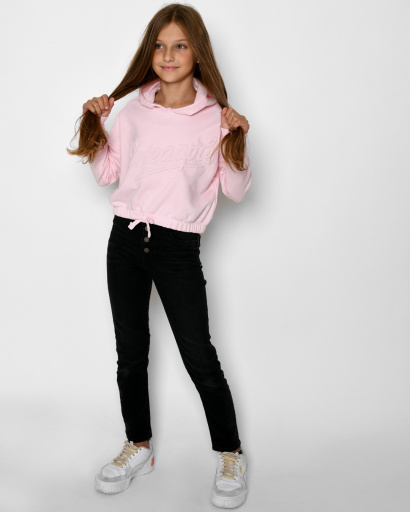 Худи для девочек с надписью PINEAPPLE 52545, Цвет: Розовый, Размер: 164, изображение 4