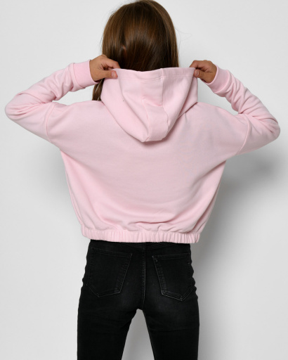 Худи для девочек с надписью PINEAPPLE 52545, Цвет: Розовый, Размер: 164, изображение 6