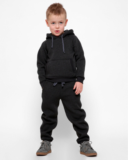 Дитячі спортивні штани 32009, Колір: Графіт, Розмір: 104, зображення 2