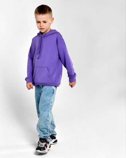 Худи CARICA KIDS HD-12017-33 55713, Цвет: Лавандовый, Размер: 122, изображение 4