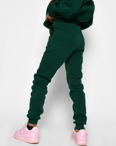 Підлітковий костюм на флісі 52557, Колір: Зелений, Розмір: 122, зображення 8