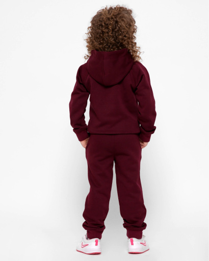 Детские спортивные штаны 32011, Цвет: Бургунди, Размер: 92, изображение 3