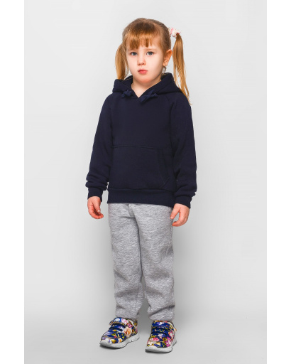 Детское худи на флисе 30452, Цвет: Синий, Размер: 92, изображение 7