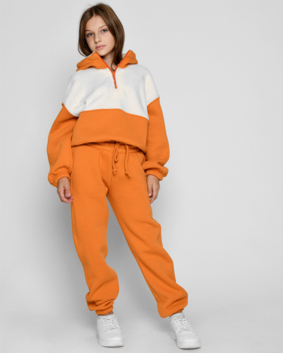 Подростковый спортивный костюм манго 53156, Цвет: Жёлтый, Размер: 122, изображение 5