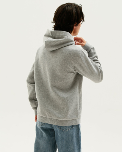 Мужская спортивная кофта на молнии, серый 31941, Цвет: Серый, Размер: L, изображение 4