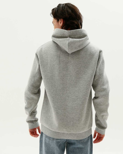 Мужское серое худи 29875, Цвет: Серый, Размер: M, изображение 4