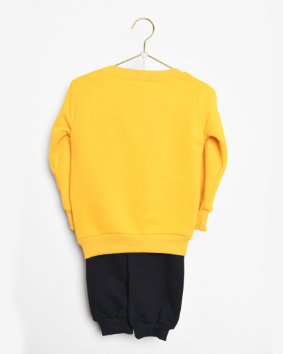 Детский костюм на флисе all star 53194, Цвет: Жёлтый, Размер: 110, изображение 3