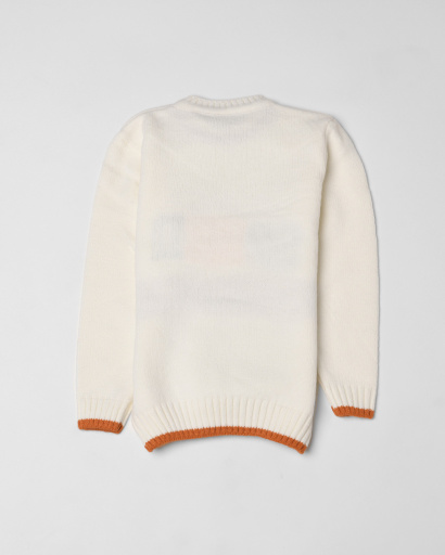 Детский свитер "SPEED" 53232, Цвет: Молочний, Размер: 122, изображение 2