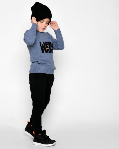 Дитячий светр "Weather" кольору джинс 53235, Колір: Джинс, Розмір: 110, зображення 3