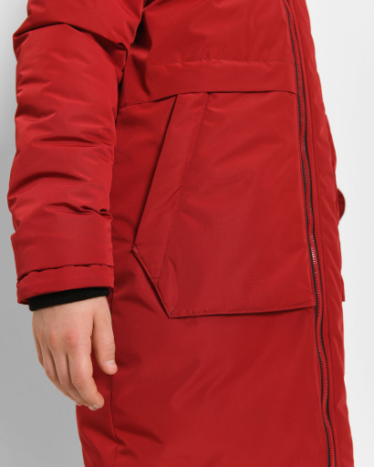 Червона зимова куртка для хлопчика 43501, Колір: Червоний, Розмір: 128, зображення 7