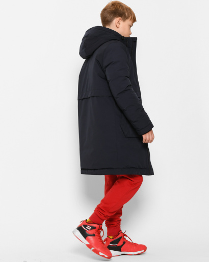 Синя зимова куртка для хлопчика 43502, Колір: Синій, Розмір: 128, зображення 4