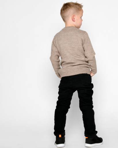 Детский бежевый свитер "Weather" 53236, Цвет: Бежевый, Размер: 110, изображение 3