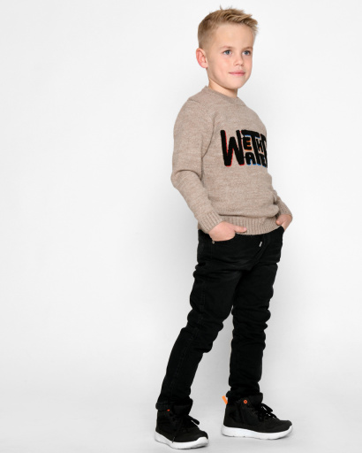 Детский бежевый свитер "Weather" 53236, Цвет: Бежевый, Размер: 110, изображение 5