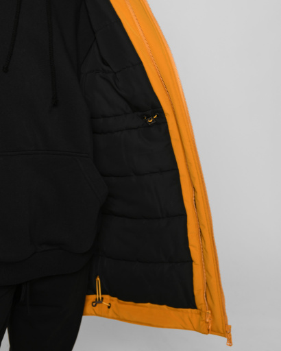 Жовта зимова куртка для хлопчика 45002, Колір: Гірчиця, Розмір: 116, зображення 5