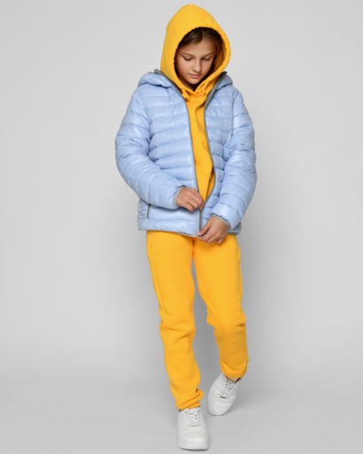 Куртка X-Woyz DT-8340-11 52216, Цвет: Голубой, Размер: 116, изображение 4