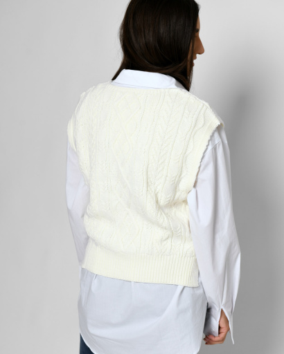 Жилет Carica SV-6917-3 52508, Цвет: Молочний, Размер: ONE SIZE, изображение 2