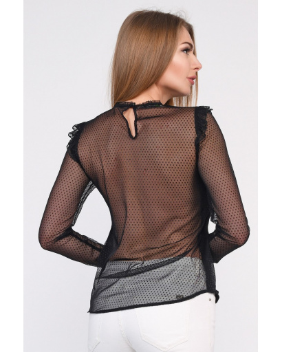 Блуза Carica BK-7685-8 35063, Цвет: Черный, Размер: M, изображение 3