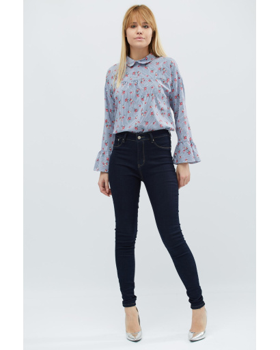 Блуза Carica BK-7609-2 27448, Цвет: Темно-синий, Размер: XS, изображение 6