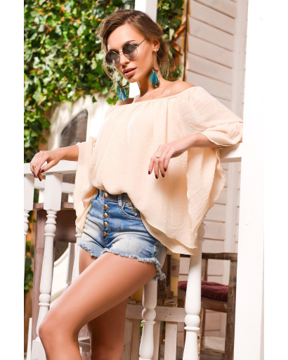 Блуза Carica BK-7399-10 32945, Цвет: Бежевый, Размер: L, изображение 3