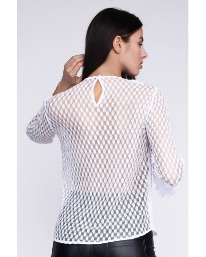 Блуза Letta BK-50241-3 35332, Цвет: Белый, Размер: XS, изображение 3