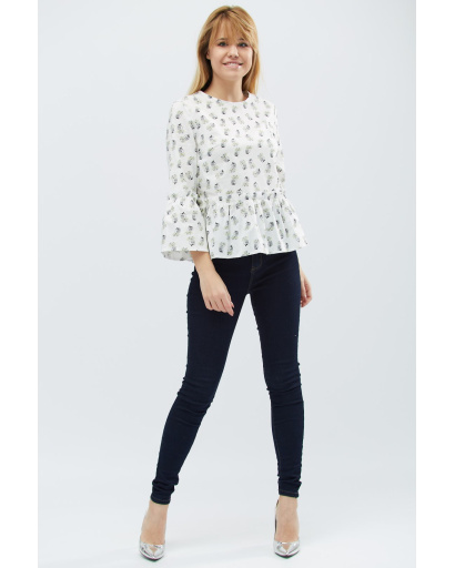 Блуза Carica BK-7610-12 27409, Цвет: Белый, Размер: M, изображение 2