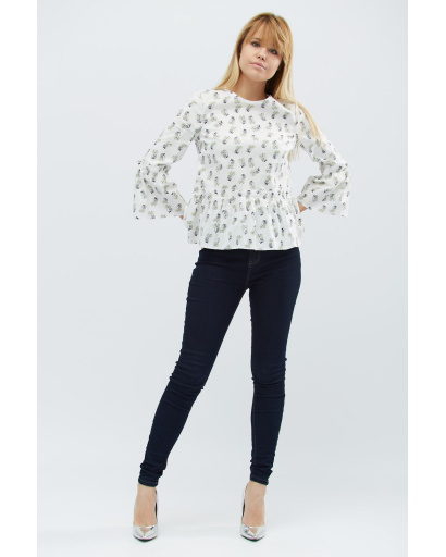 Блуза Carica BK-7610-12 27409, Цвет: Белый, Размер: M, изображение 4