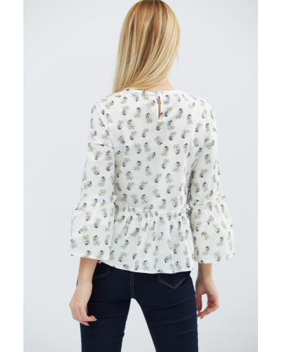 Блуза Carica BK-7610-12 27409, Цвет: Белый, Размер: M, изображение 7