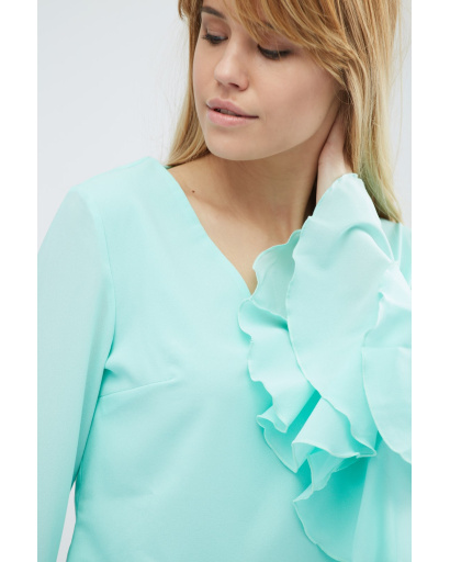 Блуза Carica BK-7614-7 27398, Цвет: Мята, Размер: M, изображение 5