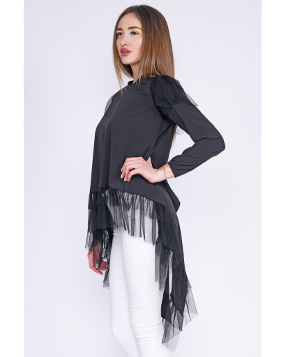 Туніка Letta М-31639-8 35678, Колір: Чорний, Розмір: ONE SIZE, зображення 2