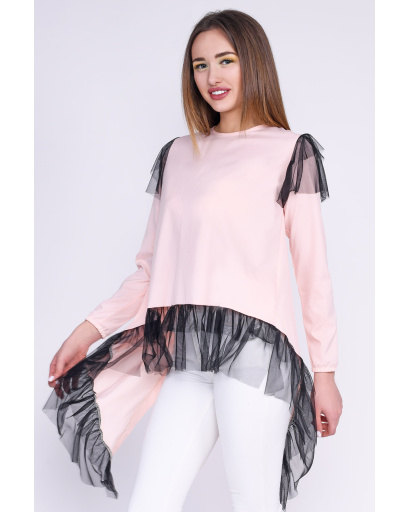 Туника Letta М-31639-27 35679, Цвет: Персиковий, Размер: ONE SIZE, изображение 2