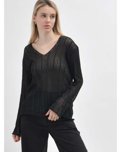 Пуловер Rica Rossa -50003-8 55970, Цвет: Черный, Размер: ONE SIZE, изображение 4